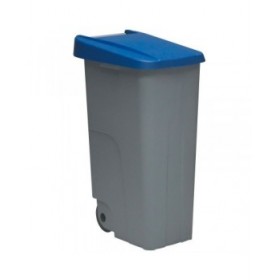 Secchio per Raccolta Differenziata Denox Azzurro Grigio