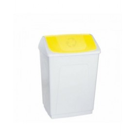 Cestino Denox Bianco Giallo 55 L
