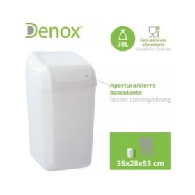 Cestino Denox Bianco 30 L