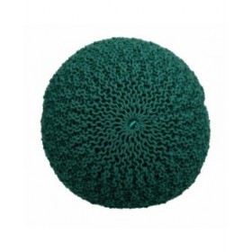 Puff Alexandra House Living Verde scuro polistirene 45 x 30 x 45 cm
