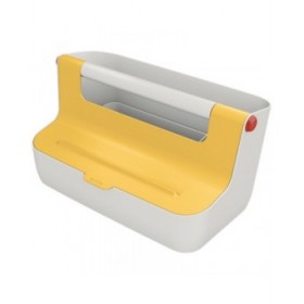 Scatole Portaoggetti Leitz Cosy Giallo ABS 21,4 x 19,6 x 36,7 cm Maniglia per il trasporto