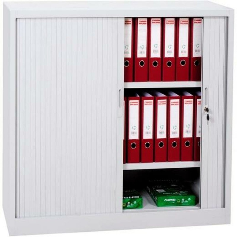Armadio per archiviazione Bisley Grigio 105 x 102 x 45 cm