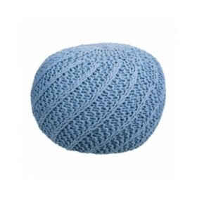 Puff Alexandra House Living Azzurro Chiaro polistirene 45 x 30 x 45 cm