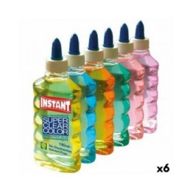 Colla gel Playcolor Instant Multicolore Trasparente 6 Pezzi 180 ml