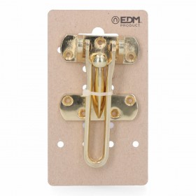 Fermaporta EDM 85375 Dorato Ottone Zamak 105 mm Sicurezza