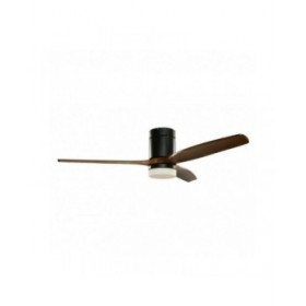 Ventilatore da Soffitto con Luce Grunkel Marrone Nero 55 W