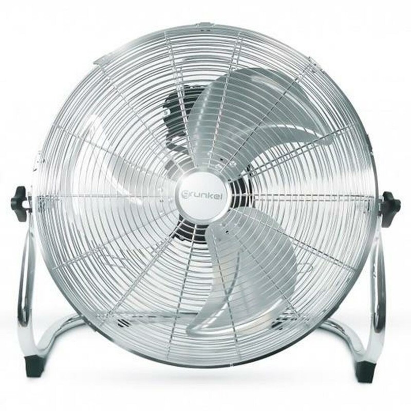 Ventilatore da Terra Grunkel Argentato 100 W