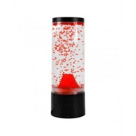 Lampada Lava iTotal Rotonda 10,5 x 30 cm Rosso