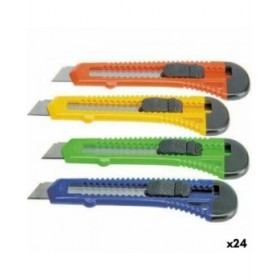 Taglierino Bat 18 mm Multicolore (24 Unità)
