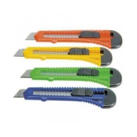 Taglierino Bat 18 mm Multicolore (24 Unità)