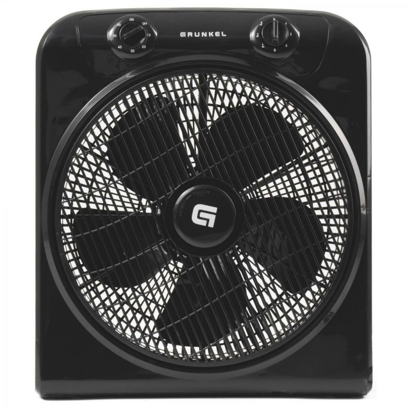Ventilatore da Terra Grunkel Box Fan NG Nero 50 W