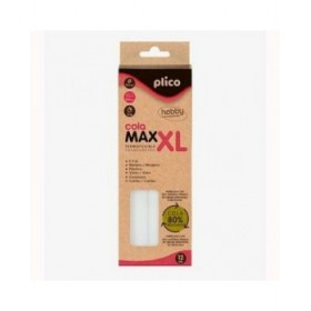 Stick di colla a caldo PLICO Trasparente 25 Pezzi