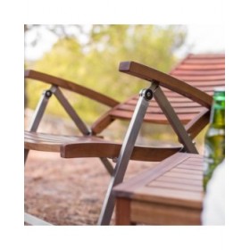Sedia da giardino Norah 59,50 x 74,50 x 108 cm