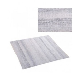 Tappeto per Esterni Goa 160 x 230 x 0,5 cm PET Bianco/Grigio