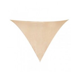 Vela parasole Vela sombreo Beige 3 x 3 m 300 x 300 x 0,5 cm Tenda