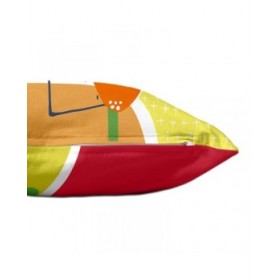 Fodera per cuscino HappyFriday Moshi Moshi Funnysaurus Multicolore 50 x 30 cm