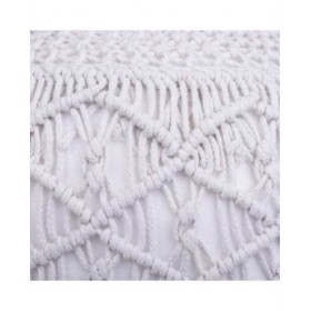 Puff Alexandra House Living Bianco polistirene 45 x 40 x 45 cm