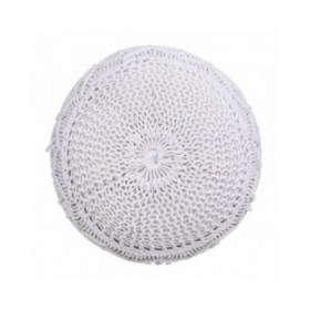 Puff Alexandra House Living Bianco polistirene 45 x 40 x 45 cm