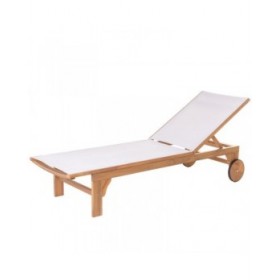 Lettino Nina Bianco 200 x 65 x 36 cm