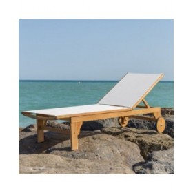 Lettino Nina Bianco 200 x 65 x 36 cm