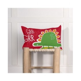 Fodera per cuscino HappyFriday Moshi Moshi Funnysaurus Multicolore 50 x 30 cm
