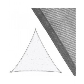 Vela parasole Vela sombreo Grigio 3,5 x 3,5 m 350 x 350 x 0,5 cm Tenda