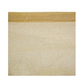 Vela parasole Vela sombreo Beige 3,5 x 3,5 m 350 x 350 x 0,5 cm Tenda