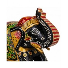 Statua Decorativa Alexandra House Living Legno di mango Elefante 10 x 22 x 28 cm