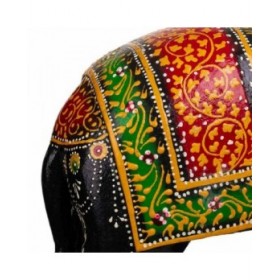 Statua Decorativa Alexandra House Living Legno di mango Elefante 10 x 22 x 28 cm