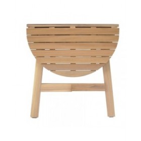 Tavolo aggiuntivo Nina 70 x 45 x 74 cm Acacia