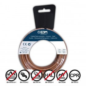 Cavo EDM 28402 Marrone 1,5 mm 5 m
