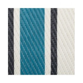 Tappeto per Esterni Milos 160 x 230 x 0,5 cm Azzurro polipropilene