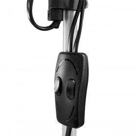 Lampada da Terra EDM 30010 Boston Argentato 60 W 220-240 V 176 cm