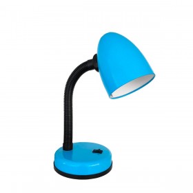 Lampada da scrivania EDM 30256 Amsterdam Azzurro Metallo 60 W 13 x 34 cm E27 Flexo/Lampada da scrivania (1 Unità)