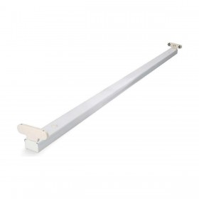 Ciabatta Multipresa EDM 31119 Bianco Grigio Tubo fluorescente Tubo LED
