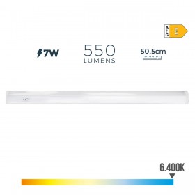 Tubo LED EDM 31685 Bianco A E 7 W 600 lm 3,6 x 50,5 x 3 cm 50,5 x 2,2 x 3,5 cm (6500 K) (6400 K)