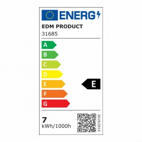 Tubo LED EDM 31685 Bianco A E 7 W 600 lm 3,6 x 50,5 x 3 cm 50,5 x 2,2 x 3,5 cm (6500 K) (6400 K)