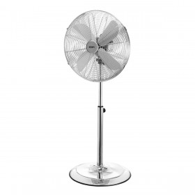 Ventilatore a Piantana EDM 33973 Argentato 60 W