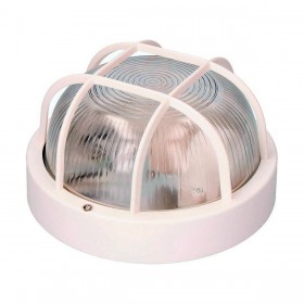 Applique da Parete EDM 34352 Tarragona Bianco Cristallo Plastica 40 W E27