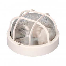 Applique da Parete EDM 34352 Tarragona Bianco Cristallo Plastica 40 W E27