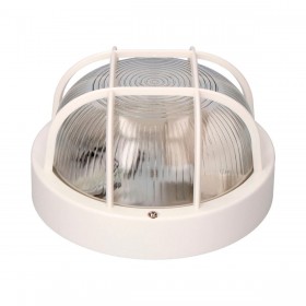 Applique da Parete EDM 34352 Tarragona Bianco Cristallo Plastica 40 W E27
