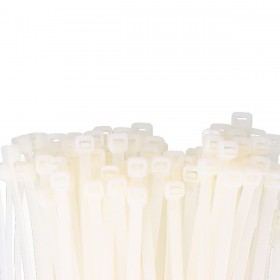 Fascette in Nylon EDM 48300 Bianco Naturale 380 x 4,8 mm 300 x 4,8 mm (100 Unità)