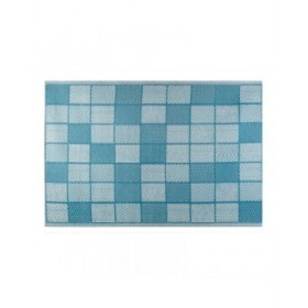 Tappeto per Esterni Meis 160 x 230 x 0,5 cm Azzurro Bianco polipropilene