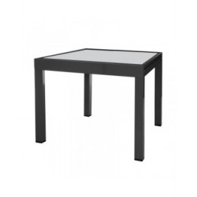 Tavolo Allungabile Thais 90 x 90 x 74 cm Alluminio