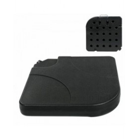 Base per Ombrellone 50 x 50 x 7,5 cm Nero Polietilene