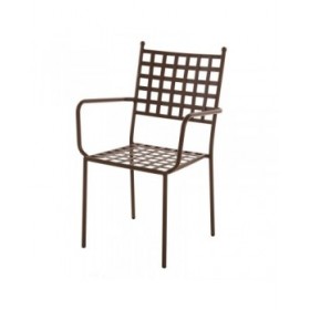 Sedia da giardino Cartago 56 x 60 x 90 cm Ferro
