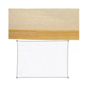 Vela parasole Vela sombreo Beige 350 x 500 x 1 cm 350 x 1 x 500 cm