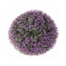 Pianta Decorativa   Sfera Lavanda Plastica 40 x 40 x 40 cm