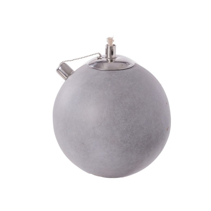 Bola con Luz para Exterior Kiel Grigio 20 x 20 x 24 cm