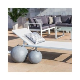 Bola con Luz para Exterior Kiel Grigio 20 x 20 x 24 cm